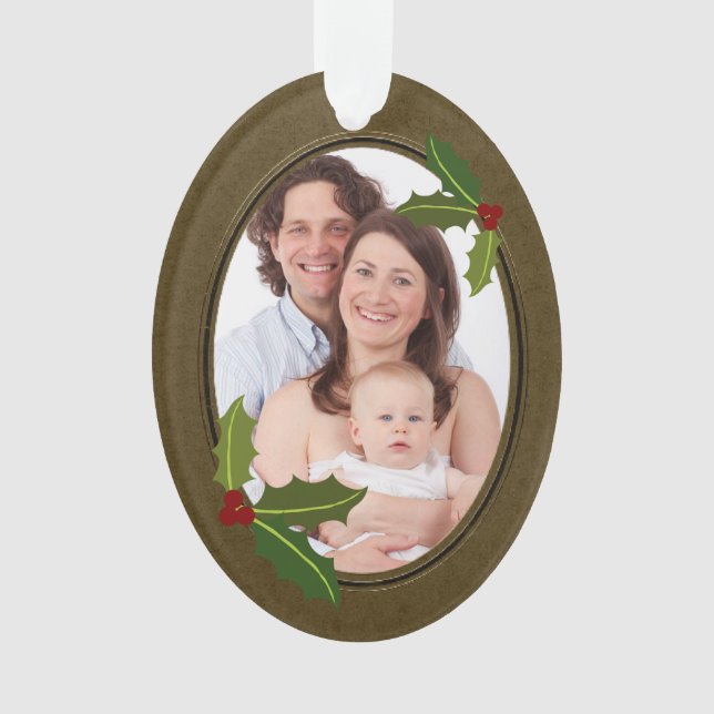 Antique Style Frame Ornament (Front)