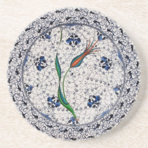 Antique style Ottoman porcelain Coaster