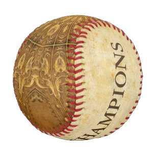 Antique Style Pattern XII + your ideas Baseball