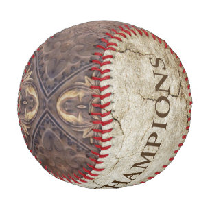 Antique Style Pattern XV + your ideas Baseball