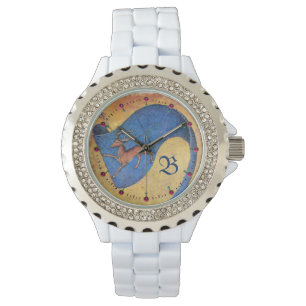 ANTIQUE TAROTS,COURT CARDS,FLAG OF DEER MONOGRAM WATCH