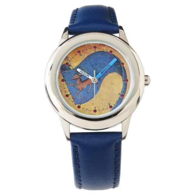 ANTIQUE TAROTS ,GERMAN COURT CARDS ,FLAG OF DEERS WATCH (Front)