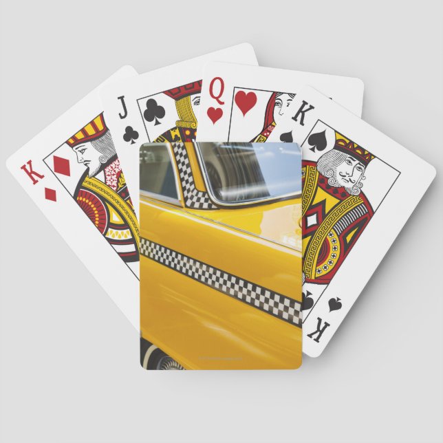 Antique Taxi Playing Cards (Back)