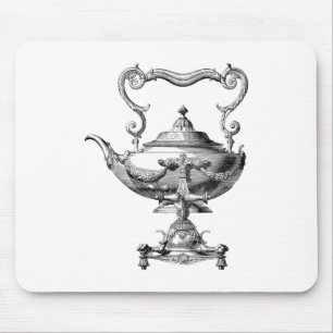 Antique Tea Kettle Mouse Mat