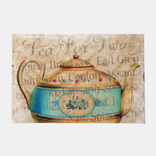 Antique Tea Pot Doormat