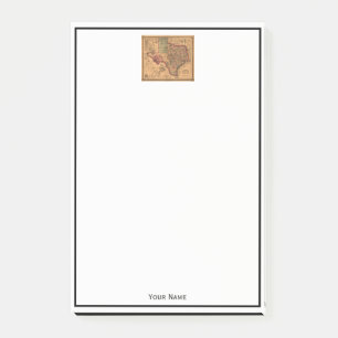Antique Texas Map #1 Post-it Notes