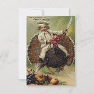 Antique Thanksgiving Card