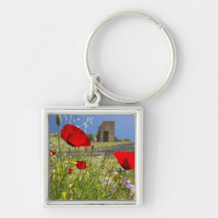 Antique theatre in Acropolis of Pergamon Key Ring