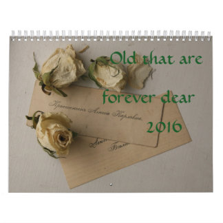 Antique Things Calendar 2016