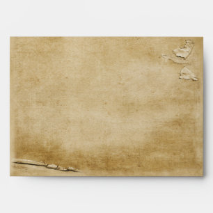 Antique Torn Paper A7 Envelopes