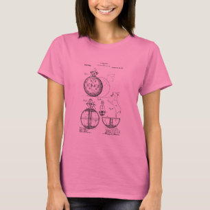 Antique Toy 1908 Roly Poly Patent Drawing T-Shirt