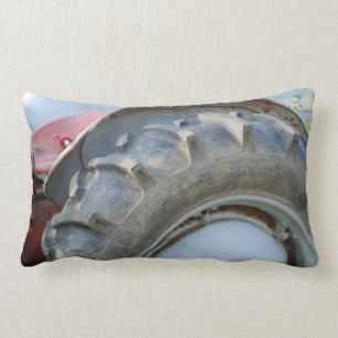 antique tractor lumbar cushion