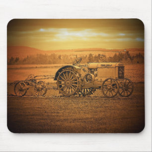 Antique Tractor Mouse Mat