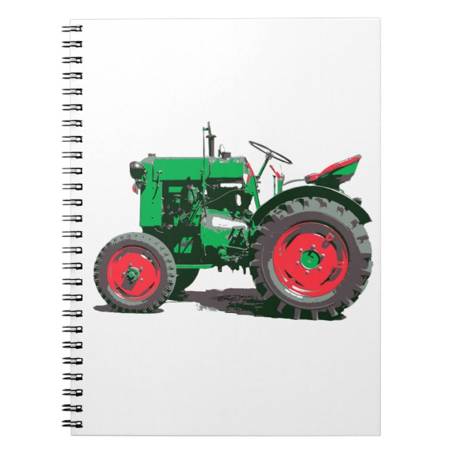 ANTIQUE TRACTOR NOTEBOOK (Front)