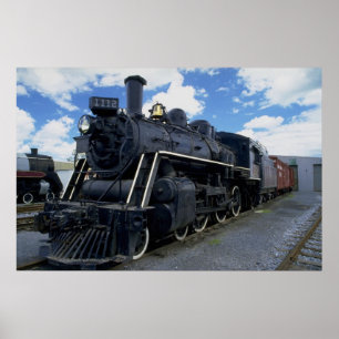Antique Train Poster