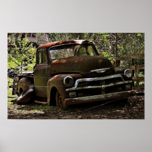 Antique Truck Poster
