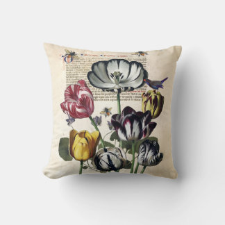 Antique Tulips Cushion