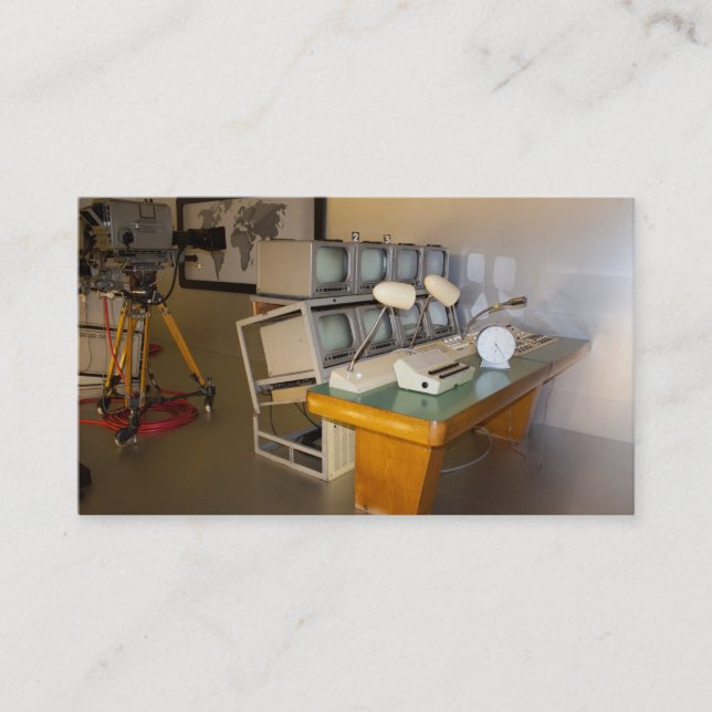 Antique TV Studio Business Card (Front)