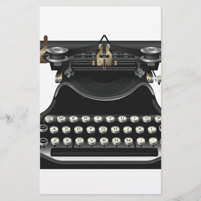 Antique Typewriter (Front)