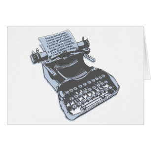 Antique typewriter