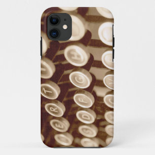 Antique typewriter keys iPhone 11 case