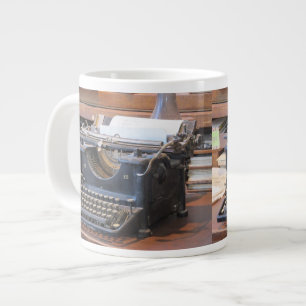 Antique Typewriter Large Coffee Mug