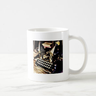 Antique Typewriter Oliver #9 Coffee Mug