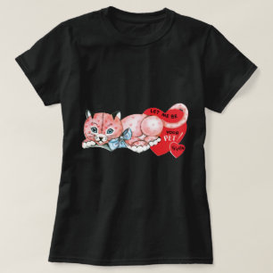 Antique Valentine Cat T-Shirt
