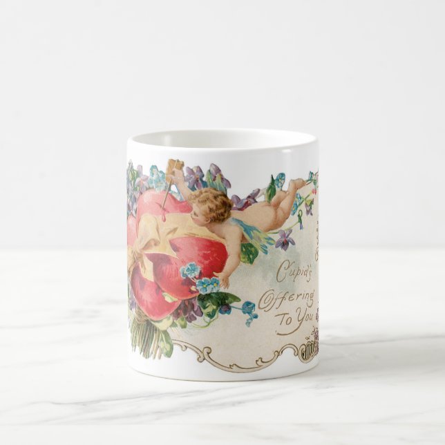 Antique Valentine Coffee Mug (Center)