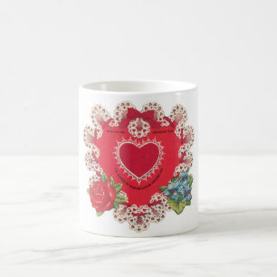 Antique Valentine Coffee Mug