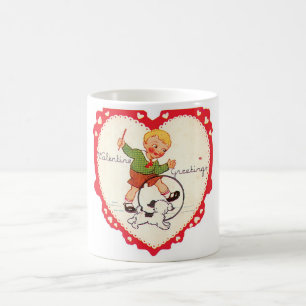 Antique Valentine Coffee Mug