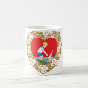 Antique Valentine Coffee Mug