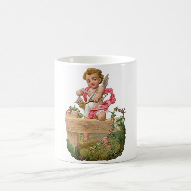 Antique Valentine Coffee Mug (Center)