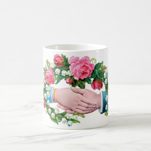 Antique Valentine Coffee Mug (Center)