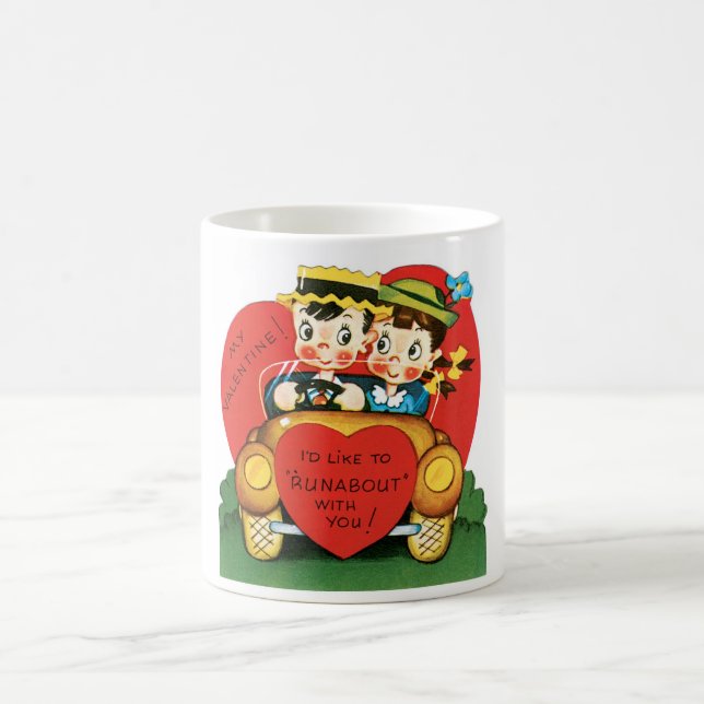 Antique Valentine Coffee Mug (Center)