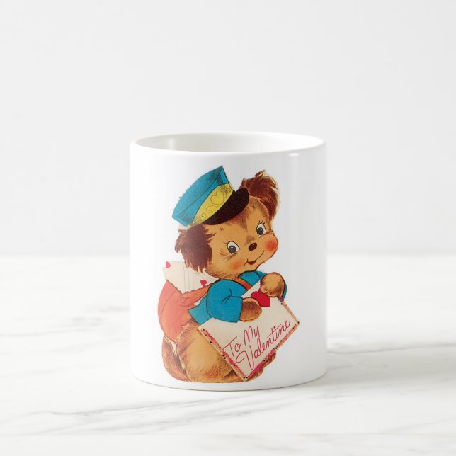 Antique Valentine Coffee Mug (Center)