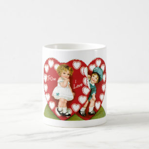 Antique Valentine Coffee Mug