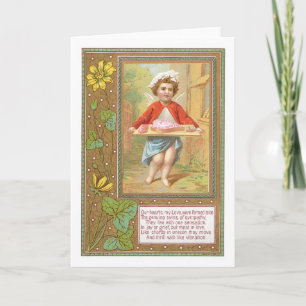 Antique Valentine Holiday Card
