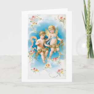 Antique Valentine Holiday Card