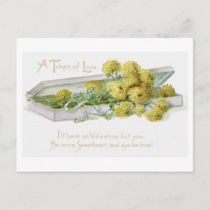 Antique Valentine Holiday Postcard