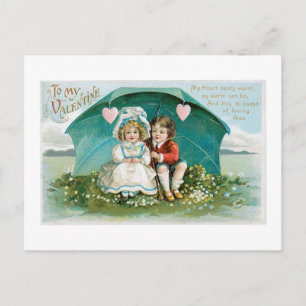 Antique Valentine Holiday Postcard