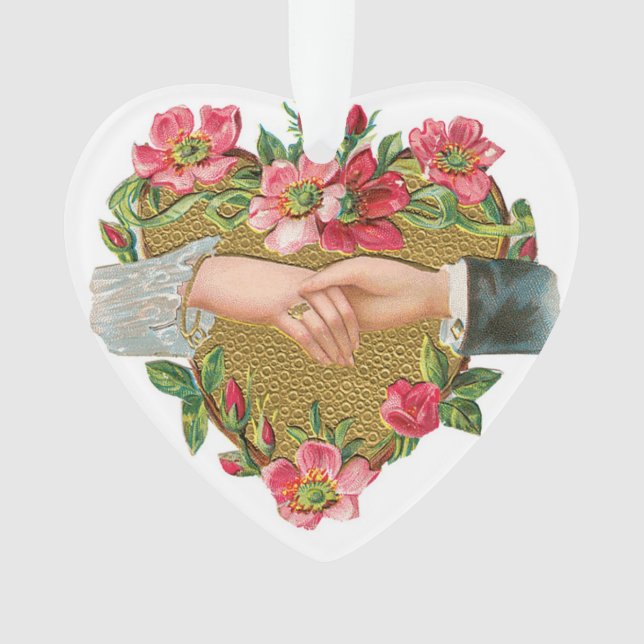 Antique Valentine Ornament (Front)