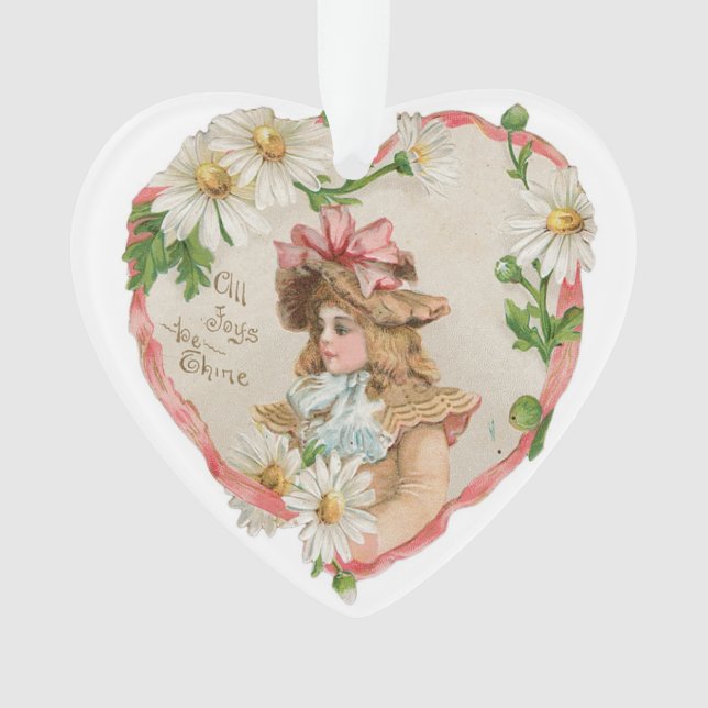 Antique Valentine Ornament (Front)