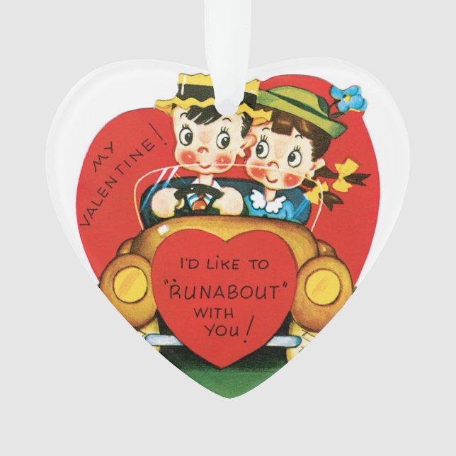 Antique Valentine Ornament (Front)