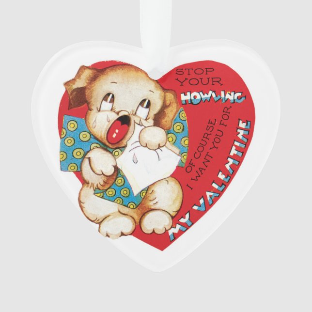 Antique Valentine Ornament (Front)