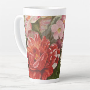 Antique Valentine's Day, L. Prang & Co., 1882 Latte Mug