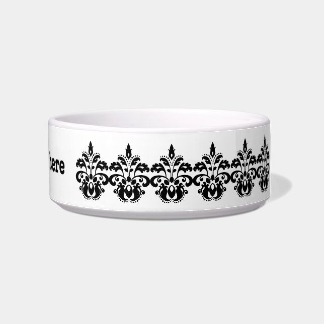 Antique victorian damask bowl (Right)