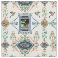 Antique Victorian Era Aesop's Fable Pattern Print