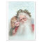 Antique Victorian Santa and Little Girl Christmas