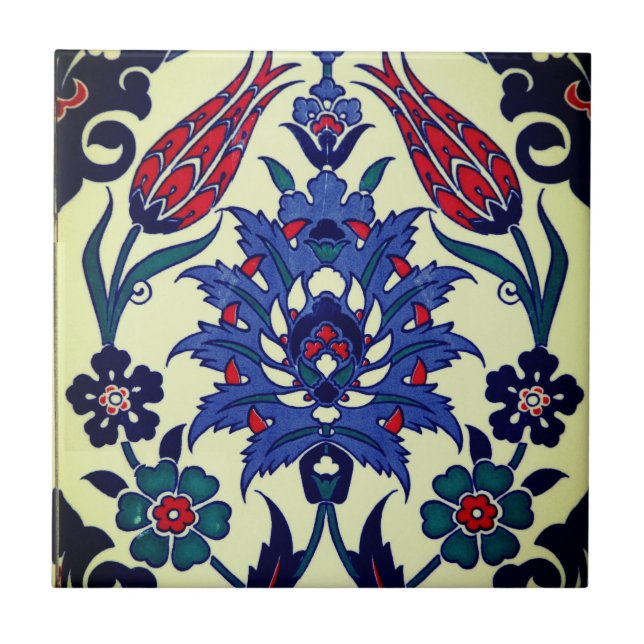 Antique Vintage Mosaic Tile (Front)